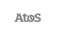 Logo entreprise AATOS, Lettres épaisses grises le A et le S sont en capitale, le o forme une boucle.